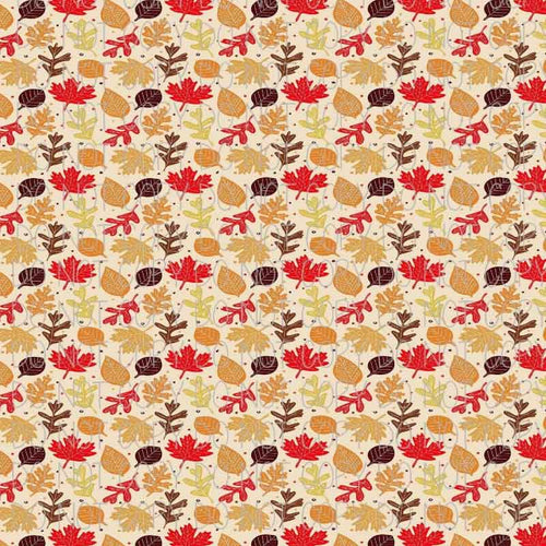 Autumn Leaves Patterned Adhesive Vinyl