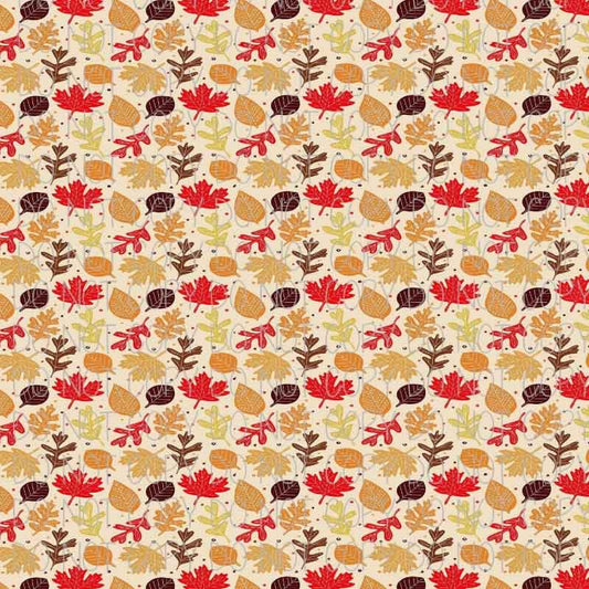 Autumn Leaves Patterned Adhesive Vinyl