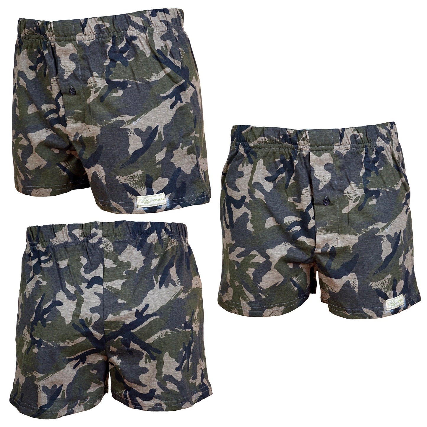 Tag Safari Go Wild Boxer Shorts 3 Pack for Men
