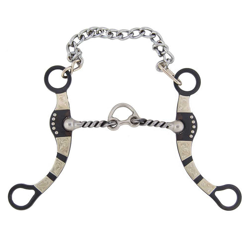 3-Piece Twisted Wire Floating Cricket Port Bit