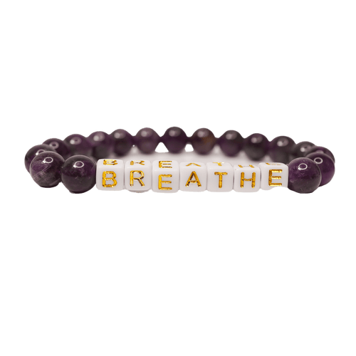 Breathe Affirmation Bracelet