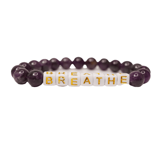 Breathe Affirmation Bracelet
