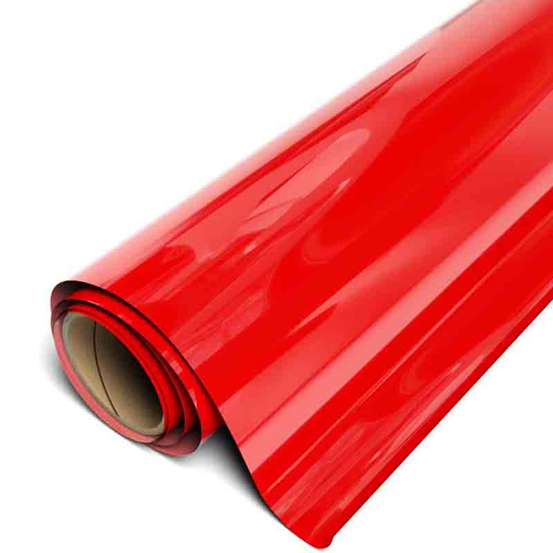 12" Bright Red - Siser EasyWeed Heat Transfer Vinyl (HTV)