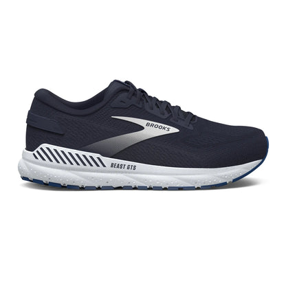 Brooks Mens Beast GTS 24 Wide- Peacoat/True Navy/White (1104252E452)