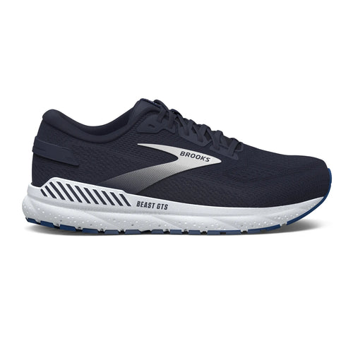 Brooks Mens Beast GTS 24 Wide- Peacoat/True Navy/White (1104252E452)