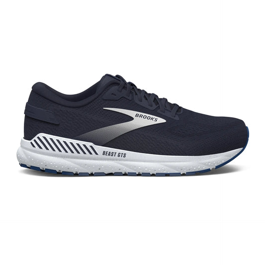 Brooks Mens Beast GTS 24 Wide- Peacoat/True Navy/White (1104252E452)