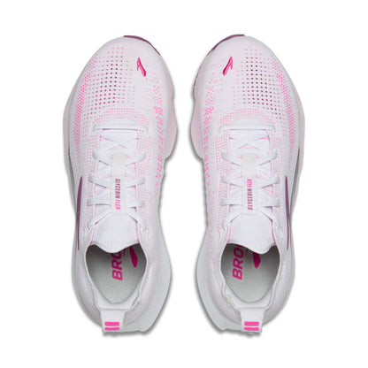 Brooks Women's Glycerin Flex - White/Cyber Pink/Argyle