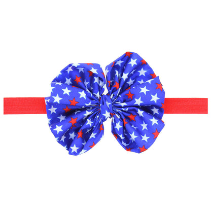DDNFO Infant baby 4th of July Headbands Flag Day Headband Bowknot Baby Headband for baby.(F95-Type A)