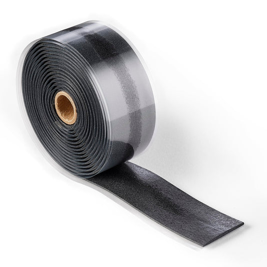 FS USA Fuseall Silicone Tape: Enhanced Padding and Grip Waterproof Tape for Sports Equipment Gym Accessories and Outdoor/General Purpose Tools 7’ L x 1” W Black