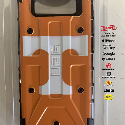 CLEARANCE - UAG Plasma Custom UV-Laser Printed SAMSUNG GALAXY NOTE 8 Only TENNESSEE (One-Off Sample) -EGO143