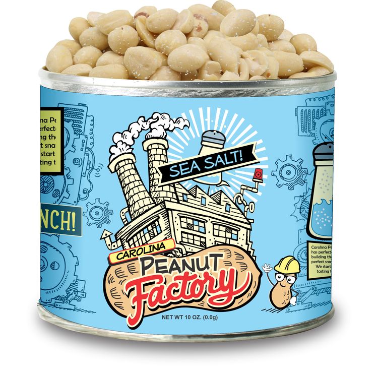 1949 Nut Company CPF Gourmet Salted Peanuts - 10 OZ 6 Pack