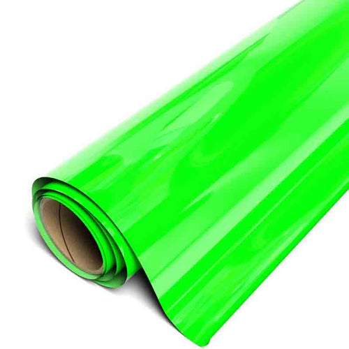 12" Fluorescent Green - Siser EasyWeed Heat Transfer Vinyl (HTV)