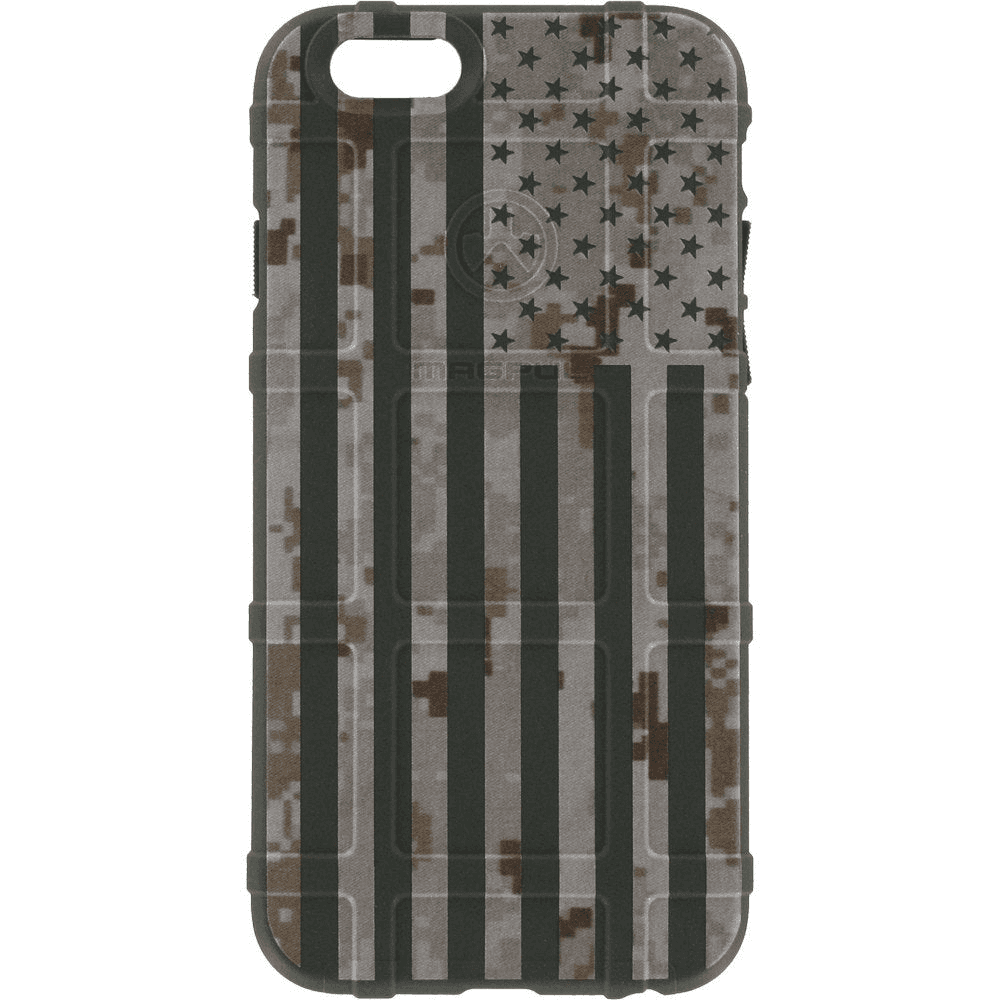 Desert Digital Camouflage MARPAT US American Flag Custom Printed Case Design for Apple, Samsung, Google & Motorola Phone Models