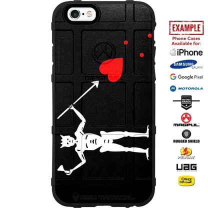 Blackbeard Flag, Jolly Roger, Edward Teach Custom Printed Case Design for Apple, Samsung, Google & Motorola Phone Models