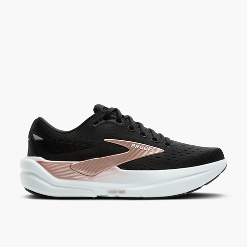 Brooks Women's Ghost Max 3 (Wide) - Black/Black/Rose Gold