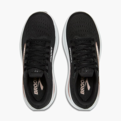 Brooks Women's Ghost Max 3 (Wide) - Black/Black/Rose Gold