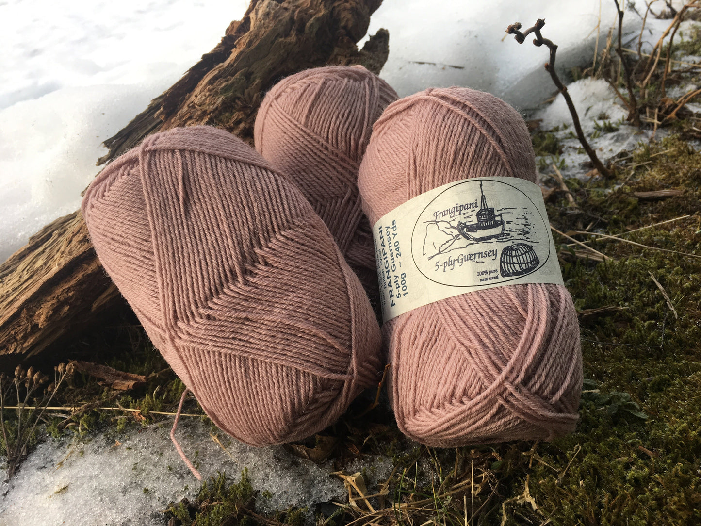 Frangipani 5-ply Guernsey Yarn CLOVER