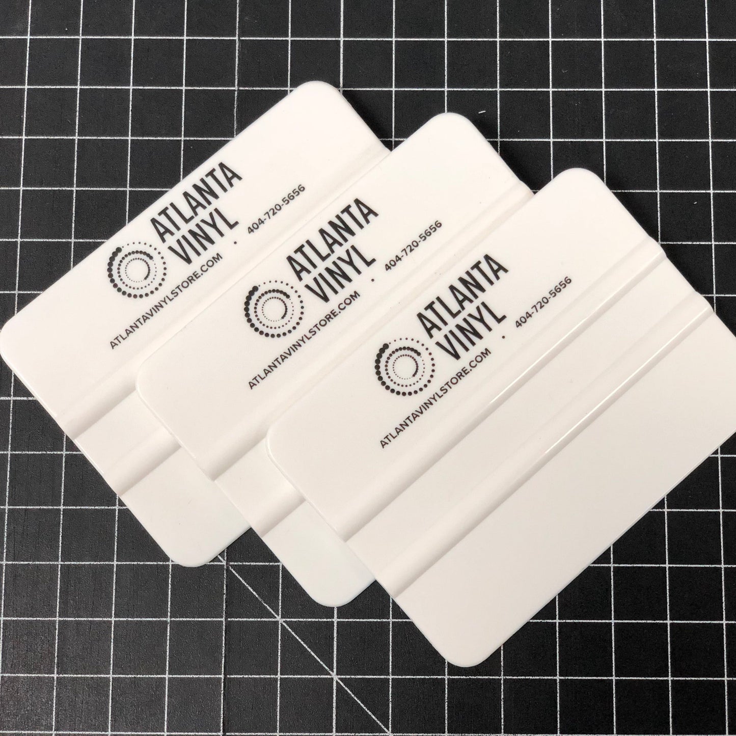 3-Pack of Squeegees (4" x 2-7/8") - Atlanta Vinyl