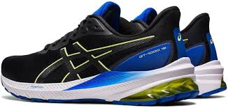 Asics Mens GT-1000 12- Black GOLD YELLOW
