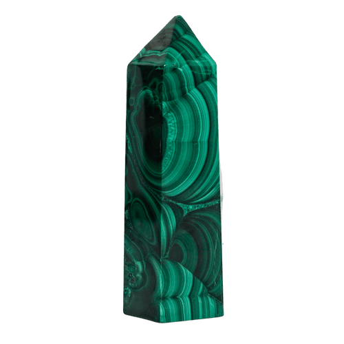 Malachite Crystal Point