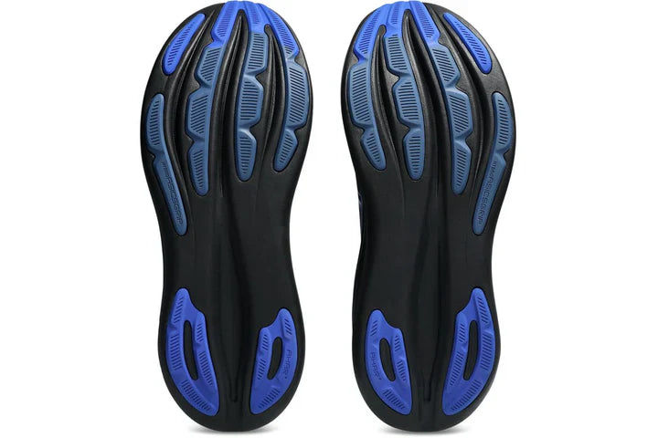 ASICS Men's GEL-NIMBUS 28 - BLACK/NEON BLUE
