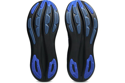 ASICS Men's GEL-NIMBUS 28 - BLACK/NEON BLUE