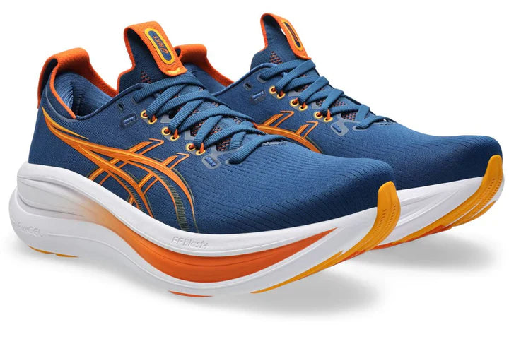 ASICS Men's GEL-NIMBUS 28 Wide - TWILIGHT BLUE/ANZU