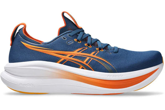 ASICS Men's GEL-NIMBUS 28 Wide - TWILIGHT BLUE/ANZU
