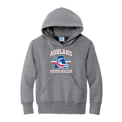 Ashland Youth Soccer - YOUTH Fleece Pullover Hooded Sweatshirt (PC90YH)