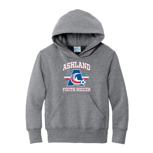 Ashland Youth Soccer - YOUTH Fleece Pullover Hooded Sweatshirt (PC90YH)