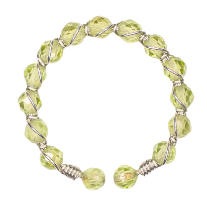 Peridot Crystal Ring