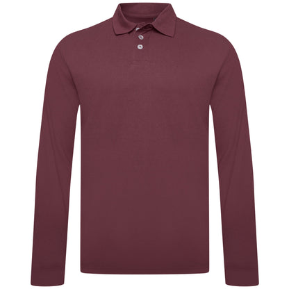 Everett Wales Long Sleeve Polo Shirt