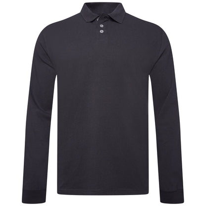 Everett Wales Long Sleeve Polo Shirt