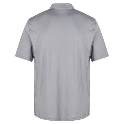 Island Green Dot Print Golf Sport Polo Shirt