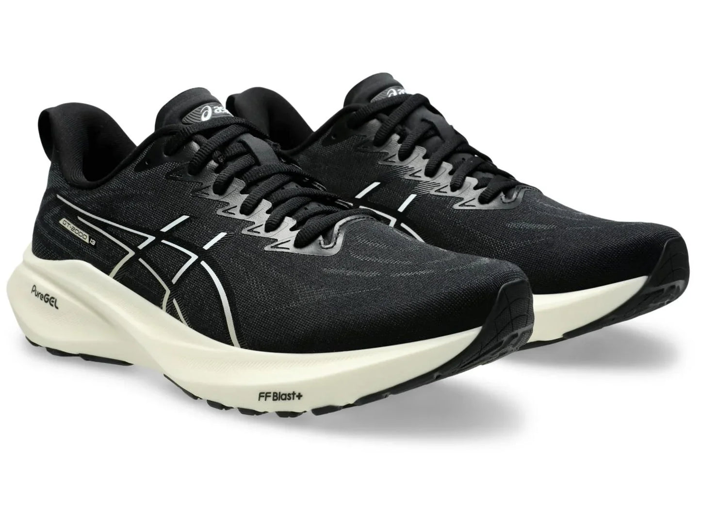 Asics Mens GT-2000 13 - Black/White (1011B861-003)