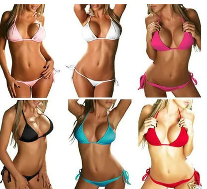 Cross-Border Women's Lingerie Set - Bra & Thong