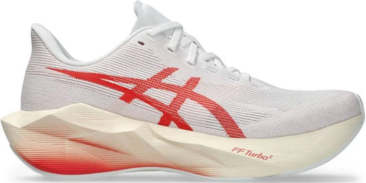 ASICS Women's NOVABLAST 6 - WHITE/VIVID CORAL