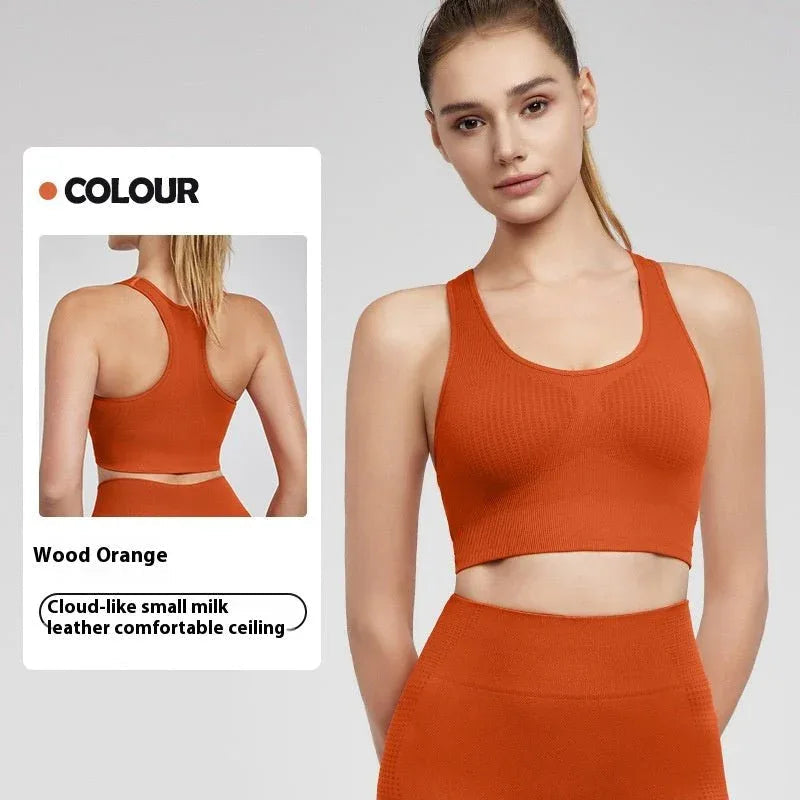 Slim-Fit Breathable Fitness Bra for Workout - Stylish and Comfortable Sports Underwear