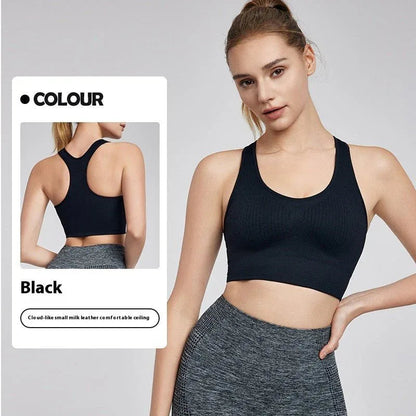 Slim-Fit Breathable Fitness Bra for Workout - Stylish and Comfortable Sports Underwear