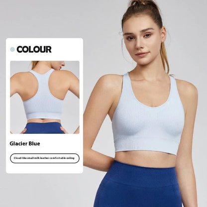 Slim-Fit Breathable Fitness Bra for Workout - Stylish and Comfortable Sports Underwear