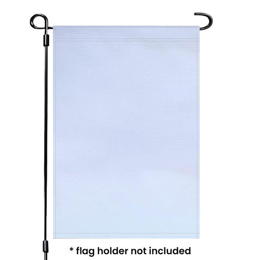 12x18 Sublimation Blank Garden Flags - Double-Sided 3-Layer Polyester