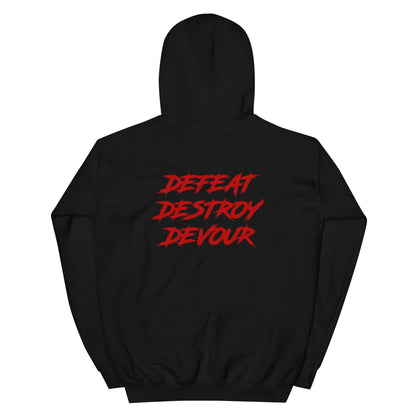 Defeat Destroy Devour Hoodie