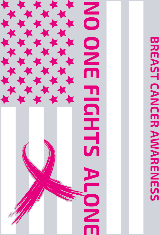 BCA No One Fights Alone Flag - STK00455 (DTF Transfers)