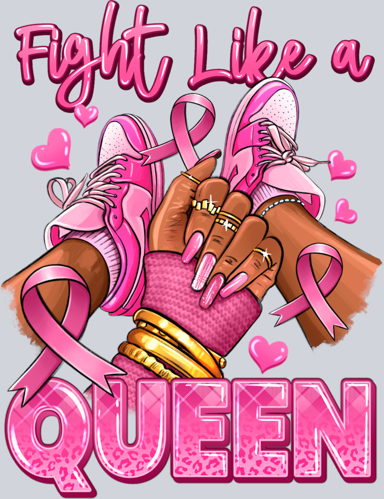 BCA Fight Like A Queen - STK00446 (DTF Transfers)