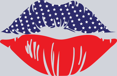 American Lips - STK00231 (DTF Transfers)