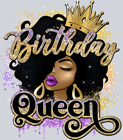 Birthday Queen - STK00568 (DTF Transfers)