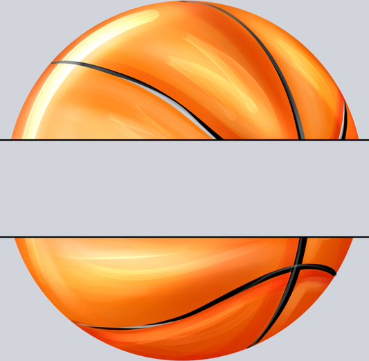 Basketball Name Plate - STK00438 (DTF Transfers)