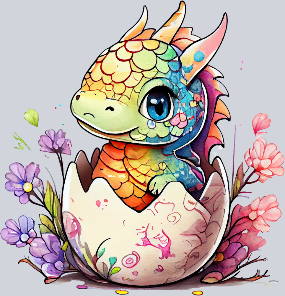 Baby Dragon 2 - STK00355 (DTF Transfers)