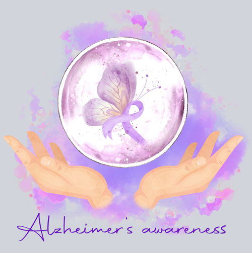 Alzheimers Awareness - STK06762 (DTF Transfers)