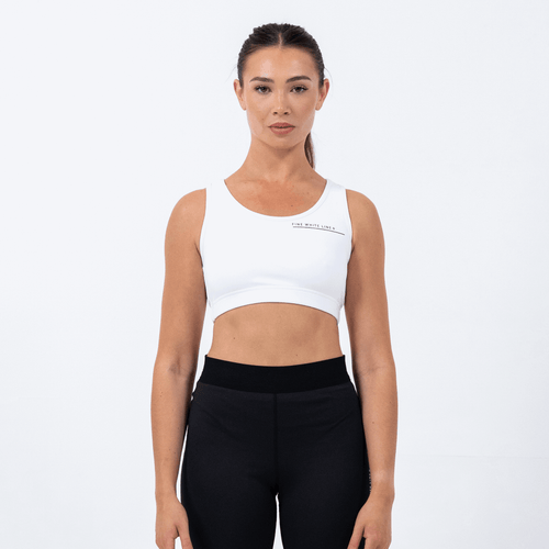 Women's Aquila White Sport Bra